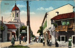 T2/T3 1916 Opicina, Opcina (Trieste); Chiesa Di San Bartolomeo Apostolo / Church, Tram (EK) - Ohne Zuordnung