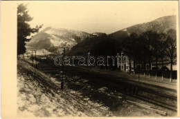 * T4 Paltinis (Suceava), Vasútállomás / Railway Station. Photo (non PC) (vágott / Cut) - Ohne Zuordnung