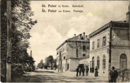 T2/T3 1917 Pivka, St. Petra Na Krasu, San Pietro Del Carso, St. Peter In Krain; Bahnhof / Postaja / Railway Station (EK) - Unclassified