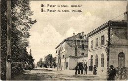 T2/T3 1917 Pivka, St. Petra Na Krasu, San Pietro Del Carso, St. Peter In Krain; Bahnhof / Postaja / Railway Station (EK) - Sin Clasificación