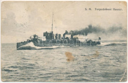 T4 SMS HUSZÁR Az Osztrák-Magyar Haditengerészet Huszár-osztályú Rombolója / K.u.K. Kriegsmarine Torpedoboot-Zerstörer /  - Sin Clasificación