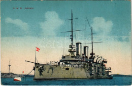T2/T3 1917 SM Schiff Árpád K.u.K. Kriegsmarine / SMS Árpád Az Osztrák-Magyar Haditengerészet Habsburg-osztályú Csatahajó - Sin Clasificación