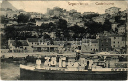 T2/T3 1910 Herceg Novi, Castelnuovo; K.u.k. Kriegsmarine S.M. Tender OSTRO, Matrosen. J. Sekulovic (EK) - Sin Clasificación
