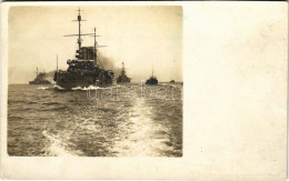 ** T2 Osztrák-magyar Haditengerészeti Csatahajók / K.u.K. Kriegsmarine / Austro-Hungarian Navy Warships. Phot. Alois Bee - Non Classés