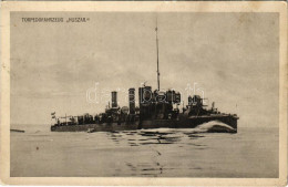 T2/T3 1915 SMS HUSZÁR Az Osztrák-Magyar Haditengerészet Huszár-osztályú Rombolója / K.u.K. Kriegsmarine Torpedofahrzeug  - Unclassified