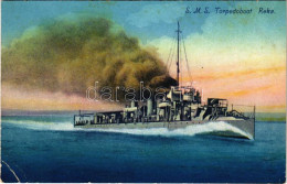** T2/T3 SMS Réka, A K.u.K. Haditengerészet Huszár-osztályú Rombolója / K.u.K. Kriegsmarine SM Torpedoboot Réka. C. Fano - Unclassified