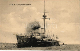 ** T1 SMS Kronprinz Erzherzog Rudolf Az Osztrák-Magyar Haditengerészet Kronprinz-osztályú Pre-dreadnought Csatahajója /  - Non Classés