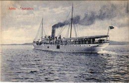 ** T1 Adria, "Pannónia" Gőzhajó. Divald Károly 1210-1909. / Hungarian Steamship - Ohne Zuordnung