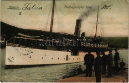 * T3 Abbazia, Opatija; Ausflugdampfer Tarta / TATRA Tengeri Személyszállító Gőzhajó / Hungarian Passenger Steamship (ázo - Ohne Zuordnung