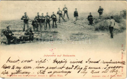 T2/T3 1898 (Vorläufer) Infanterie Auf Feldwache / Austro-Hungarian K.u.K. Military Infantry Field Practice (EK) - Sin Clasificación