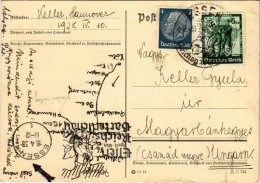 T3 1938 Német Levelezőlap / German Field Postcard (szakadás / Tear) - Sin Clasificación