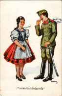 T2/T3 1942 Tüzérségi Előkészítés. Második Világháborús Magyar Katonai Lap / WWII Hungarian Military Postcard - Non Classificati