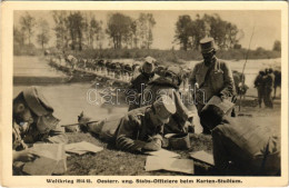 ** T2/T3 Weltkrieg 1914/15. Oesterr. Ung. Stabs-Offiziere Beim Karten-Studium / Első Világháborús Osztrák-magyar K.u.k.  - Non Classificati