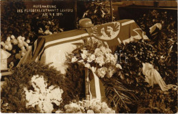 ** T2/T3 Aufbahrung Des Fliegerleutnants Leffers / WWI German Military, Funeral Of Pilot Officer Leffer. Atelier Kloppma - Unclassified