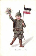 * T3 Hurrah! Ein Neuer Sieg! German Soldier Boy, Propaganda (fa) - Zonder Classificatie