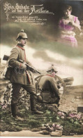 T2 WWI German Romantic Military Card, Cannon - Zonder Classificatie