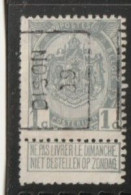 Dison  1909  Nr. 1307A - Roller Precancels 1900-09