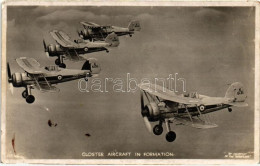 ** T2 Gloster Aircraft In Formation - Ohne Zuordnung