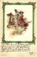 ** T2/T3 Horse Riding Couple Litho (EK) - Sin Clasificación