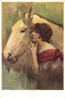 ** T2/T3 Lady With Horse S: C. Weber (EK) - Ohne Zuordnung