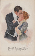** T2 Romantic Kissing Couple, S.B.D. Serie 4345/2. S: F. Rowland - Ohne Zuordnung