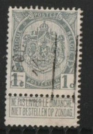 Dison  1911  Nr. 1610A - Rolstempels 1910-19