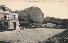 Trégastel * Le Jeu De Tennis * Sport * Villageois - Trégastel