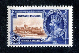 ( 90-Jub )  1935 Scott #98 M* (offers Welcome) - Leeward  Islands
