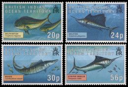 BIOT 1995 - Mi-Nr. 175-178 ** - MNH - Fische / Fish - Brits Indische Oceaanterritorium