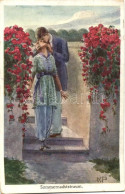 T2/T3 Sommernachtstraum / Kissing Romantic Couple, B.K.W.I. 332-6. S: M. P. (EK) - Unclassified