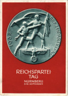 T2/T3 1938 Reichsparteitag Nürnberg. Festpostkarte / Nuremberg Rally. NSDAP German Nazi Party Propaganda, Swastika S: R. - Sin Clasificación