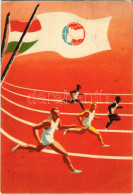 T3 1949 Budapest X. Főiskolai Világbajnokság Reklámlapja. Világifjúsági és Diáktalálkozó Propaganda / 10th World Univers - Sin Clasificación