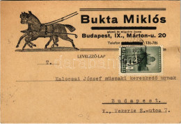 T2/T3 1947 Bukta Miklós Gépszíj és Szíjgyártó üzeme Reklám. Budapest, Márton U. 20. - Ohne Zuordnung