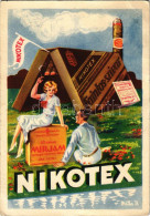 T2/T3 1938 Törődjön Kissé Magával Is - Szívjon Nikotexet! Nikotex Faintos Cigaretta és Szivarka Reklámlapja / Hungarian  - Ohne Zuordnung