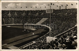 T2/T3 1936 Berlin, Reichssportfeld, Deutsche Kampfbahn. Amtliche Olympia Postkarte / Olimpiai Stadion / Olympic Sport St - Ohne Zuordnung