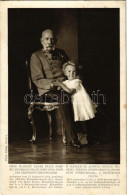 T2 1914 Seine Majestät Kaiser Franz Josef Mit Erzherzog Franz Josef Otto, Sohn Des Erzherzog-Thronfolgers - Sin Clasificación