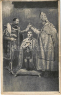 ** T3 IV. Károly Király Koronázása / Die Krönung König Karl IV / Coronation Of Charles I Of Austria. C. F. Wigand (Pozso - Sin Clasificación