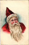 ** T2/T3 Mikulás - Kézzel Festett üdvözlet / Saint Nicholas - Hand-painted Greeting - Non Classés