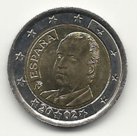 Spanien, 2 Euro, 2002,  Vz, Sehr Gut Erhaltene Umlaufmünzen - Spanje