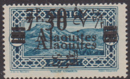 Alaouites 45c** Variété Double Surcharge - Autres & Non Classés