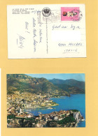 11935 PRINCIPATO DI MONACO 1984 MUSEO NAZIONE 2FR ISOLATO CARD Annullo Gran Premio Automobilistico - Lettres & Documents