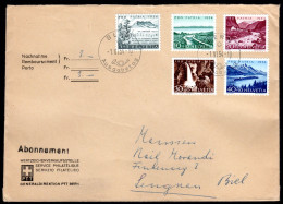 SCHWEIZ, Pro Patria 1954, Satz Auf FDC - Storia Postale