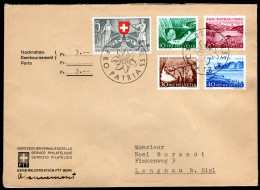 SCHWEIZ, Pro Patria 1953, Satz Auf FDC - Lettres & Documents