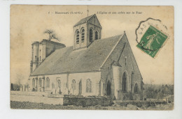 NUCOURT - L'Eglise Et Son Arbre Sur La Tour - Nucourt