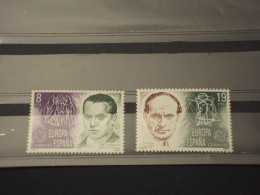 SPAGNA - 1980 EUROPA CELEBRITA' 2 VALORI - NUOVI(++) - Unused Stamps