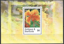ANTIGUA  Fleurs, Fleur, Flowers  Yvert BF N°641 ** MNH - Otros & Sin Clasificación