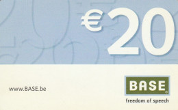 PREPAID PHONE CARD BELGIO (CK2903 - GSM-Kaarten, Herlaadbaar & Voorafbetaald