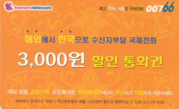 PREPAID PHONE CARD COREA SUD (CK2860 - Korea (Zuid)