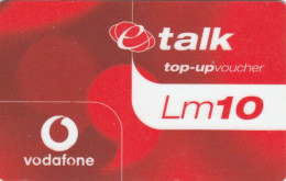 PREPAID PHONE CARD MALTA VODAFONE (CK2607 - Malta