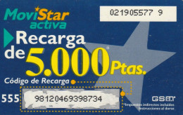 PREPAID PHONE CARD SPAGNA (CK2579 - Otros & Sin Clasificación